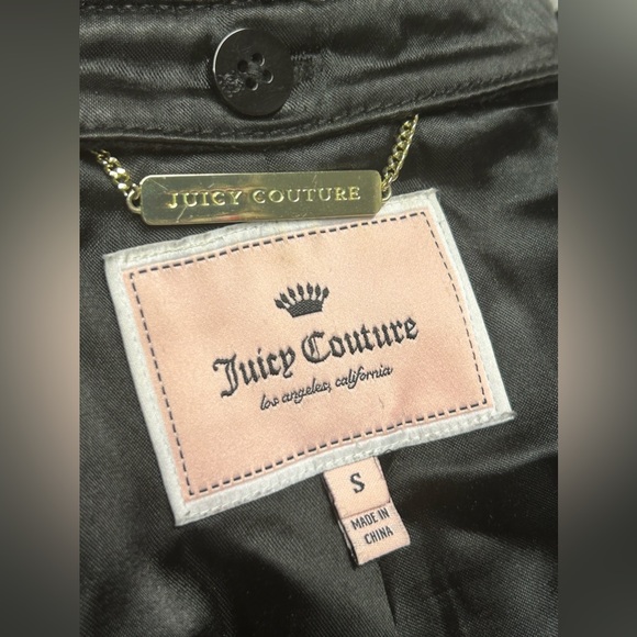 Juicy Couture black wool blend coat. Size small‎ - Picture 10 of 10